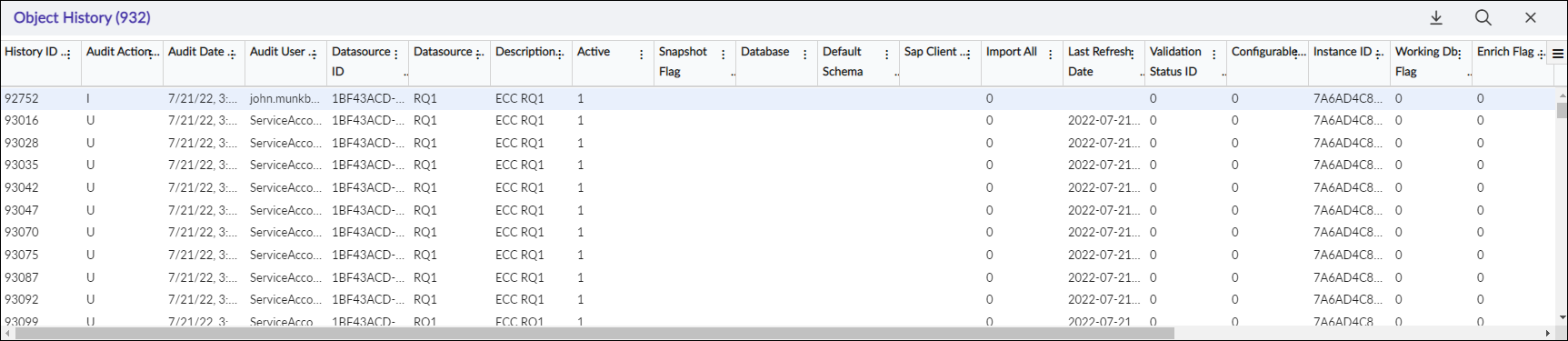 Adding & Editing Datasources