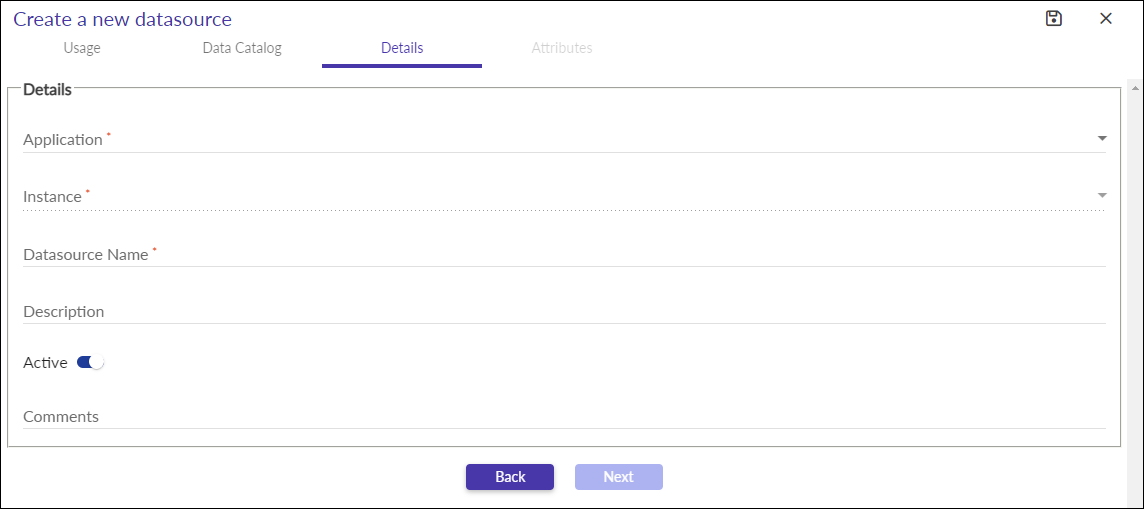 Adding & Editing Datasources
