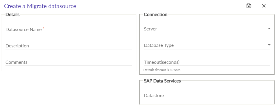 Adding & Editing Migrate Datasources