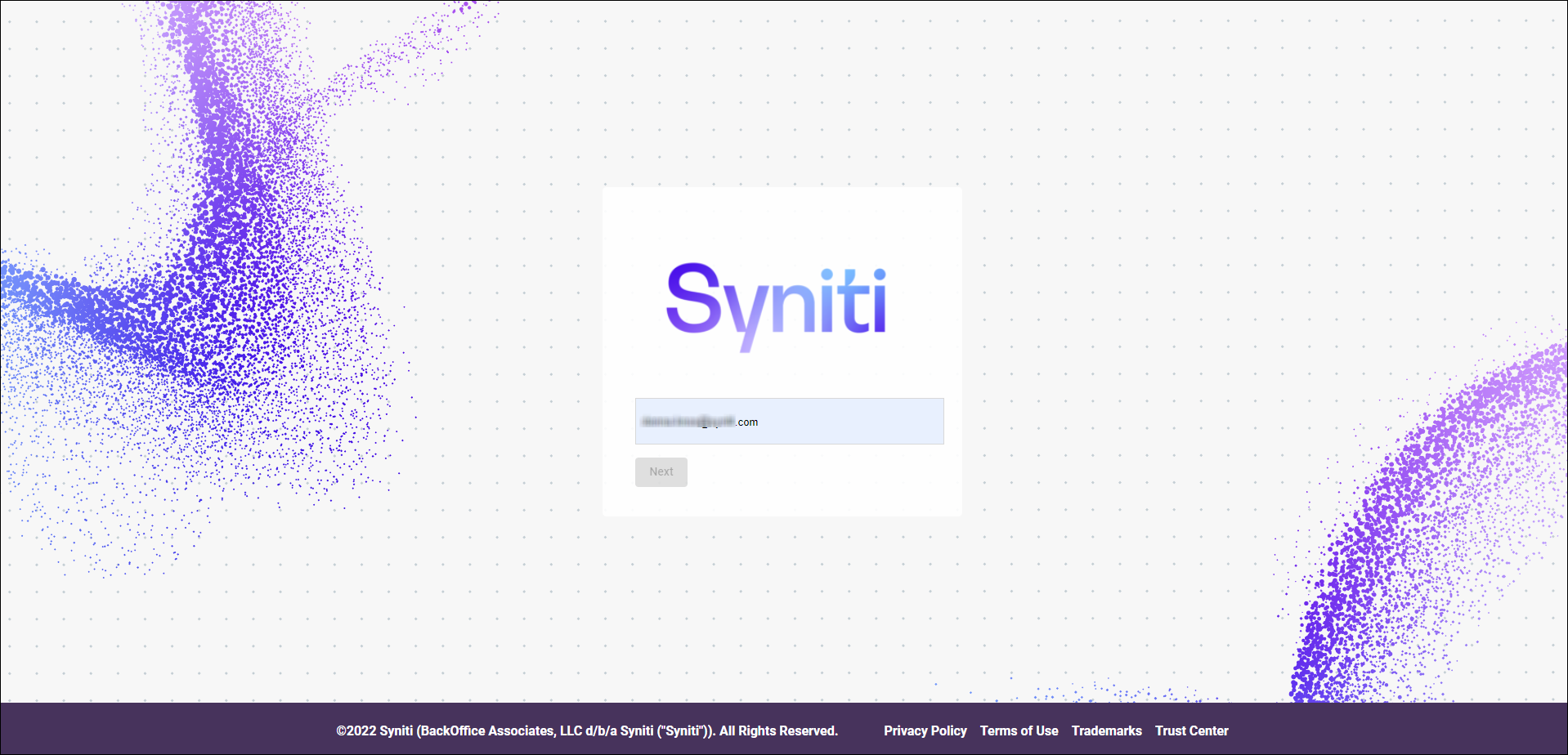 Migration User Interface