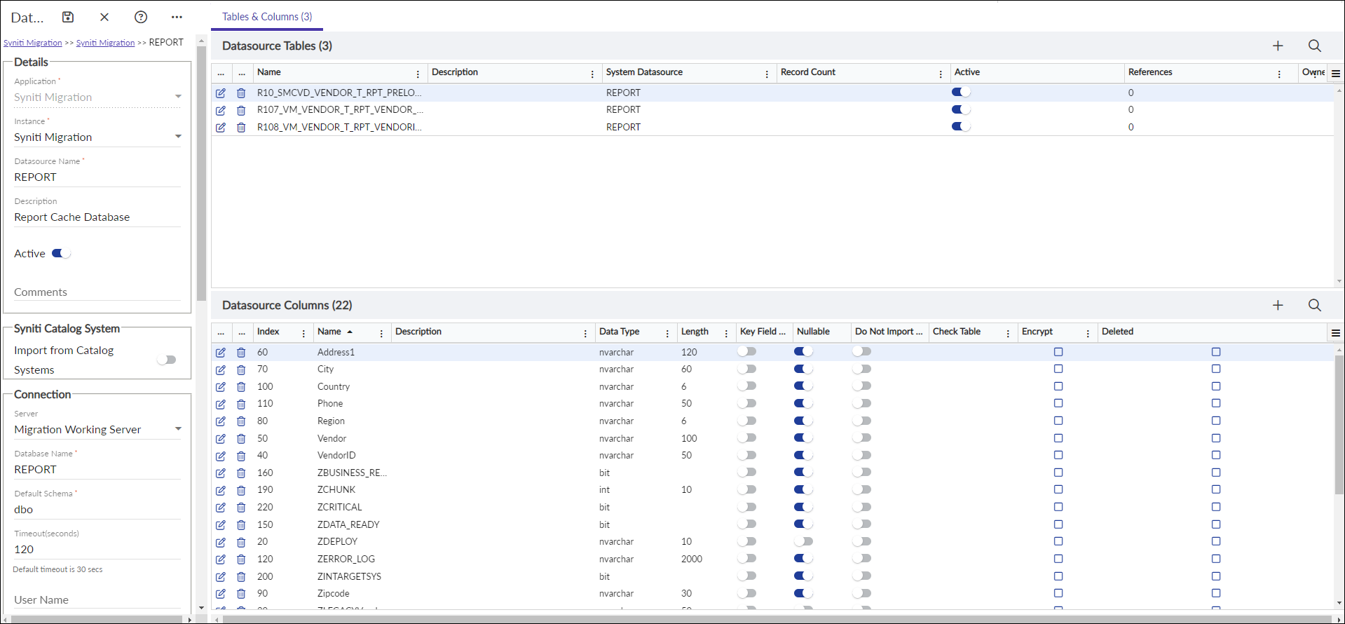 Adding & Editing Report Datasources